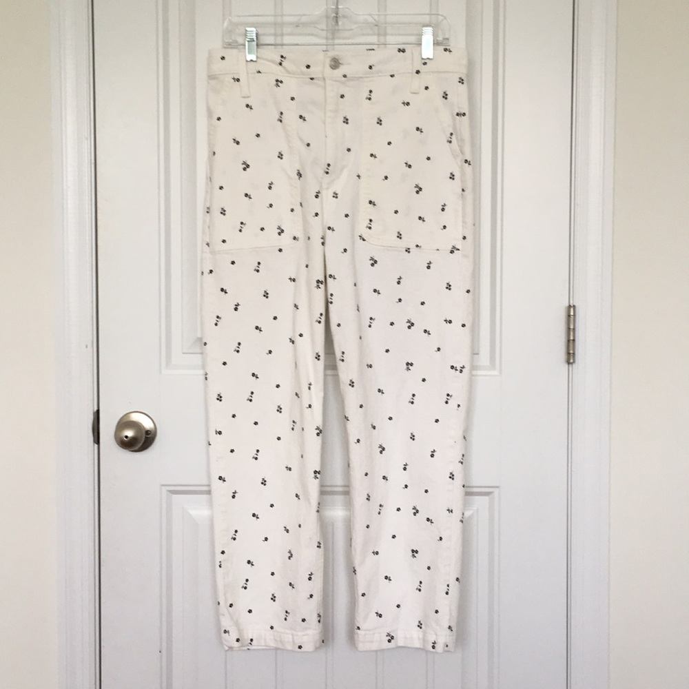 J. Crew cargo print pant